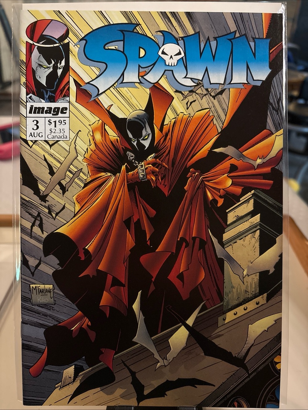 Spawn #3 (Image Comics August 1992)